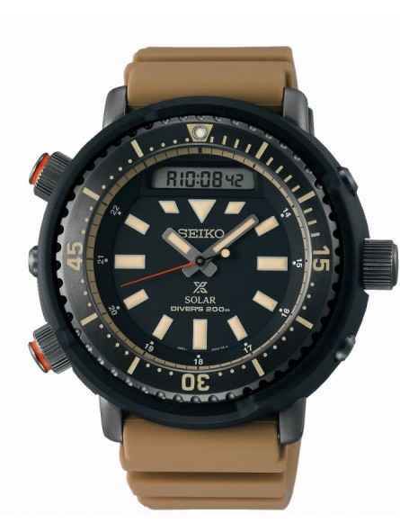 SEIKO PROSPEX ARNIE QUARTZ SOLAIRE SILICONE SNJ029P1