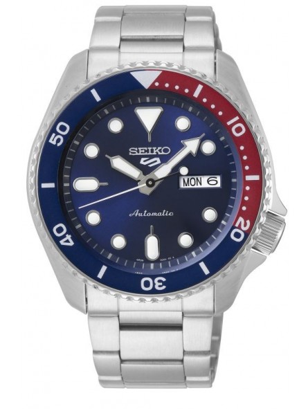 Montre Homme SEIKO 5 Sport automatique 3 aiguilles SRPD53K1