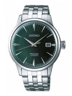 Montre Homme Seiko Presage Auto Vert Soleillé Acier - SRPE15J1