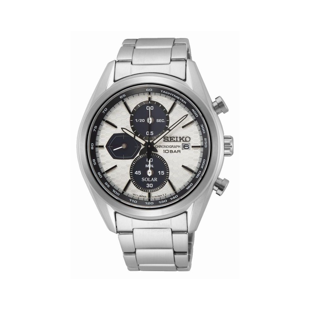 Montre Homme SEIKO Sport chronographe Solaire Machina SSC769P1