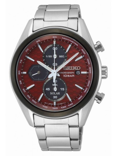 Montre Homme SEIKO Sport chronographe Solaire Machina SSC771P1