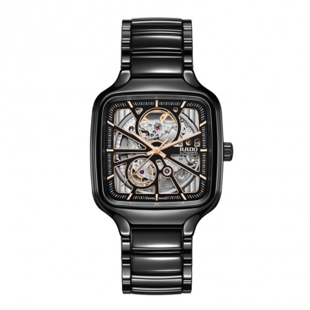 Montre Homme Rado True Square Automatique Coeur Ouvert - R27086152