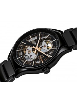 Montre Unisexe Montre Homme Rado True Coeur Ouvert Automatique Noir - R27100162