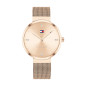 Montre Tommy Hilfiger Liberty Femme - Boitier acier Doré Rose - Bracelet acier Doré Rose Montre Tommy Hilfiger Liberty Femme - Boitier acier Doré Rose - Bracelet acier Doré Rose