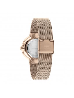 Montre Tommy Hilfiger Liberty Femme - Boitier acier Doré Rose - Bracelet acier Doré Rose