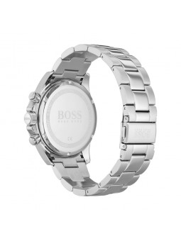 Hugo Boss - Montre Homme - Quarttz Chrono - Cadran Bleu et Bracelet Acier bleu - Ref 1513755