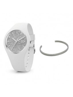 Montre ICE WATCH glitter - White Silver - Small - Gift box