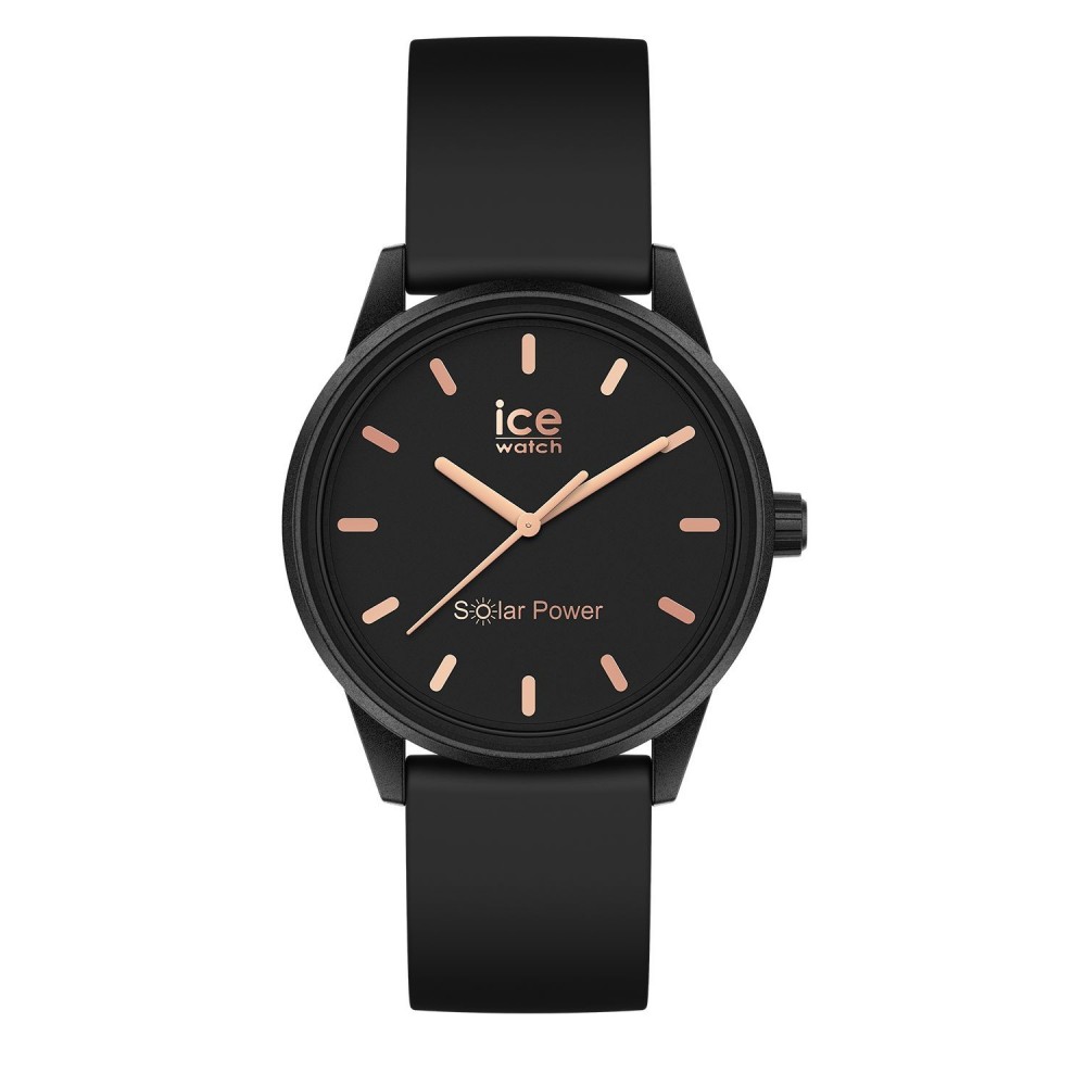 Montre ICE WATCH solar power - Black rose-gold - Small - 3H