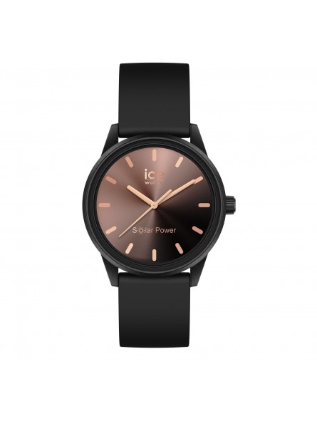Montre ICE WATCH solar power - Sunset black - Small - 3H Montre ICE WATCH solar power - Sunset black - Small - 3H