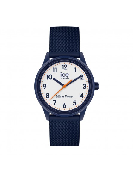 Montre ICE WATCH solar power - Blue - Small - Mesh strap - 3H Montre ICE WATCH solar power - Blue - Small - Mesh strap - 3H