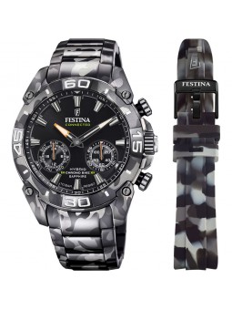 FESTINA CHRONO BIKE CONNECTEE CAMOUFLAGE NOIR