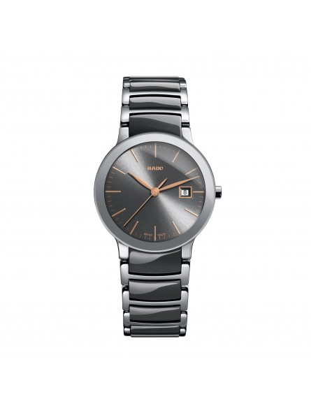 Montre Homme Rado Centrix Quartz Acier et Céramique - R30928132