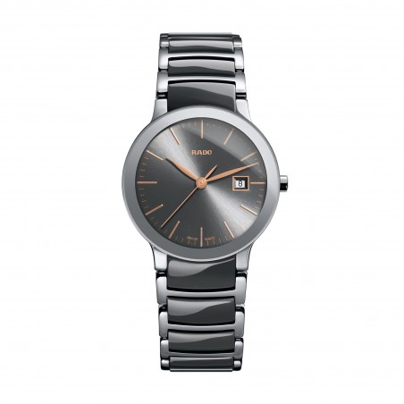 Montre Homme Rado Centrix Quartz Acier et Céramique - R30928132