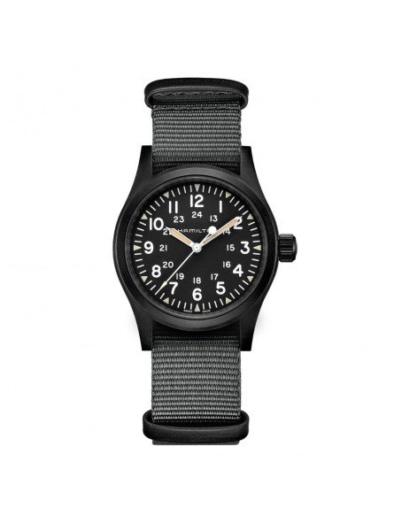 Hamilton Khaki Field Mechanical Nato Noir - H69409930