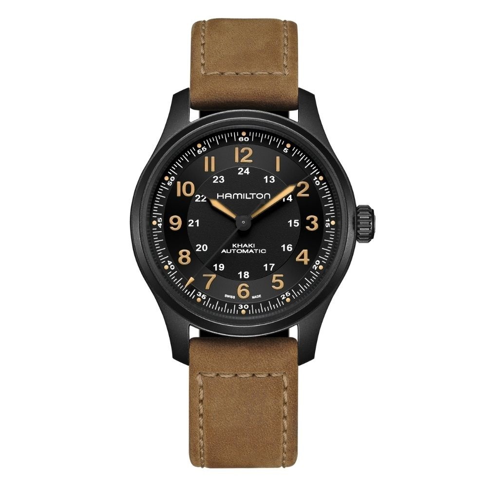 Montre Homme HAMILTON Khaki Field Titanium Auto - H70665533