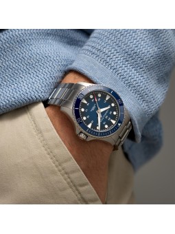 HAMILTON Khaki Navy Scuba Auto Acier 43mm Bleue - H82505140