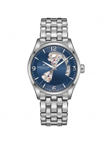 Montre Homme Hamilton JazzMaster Coeur Ouvert Auto - H32705141