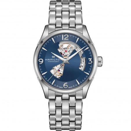 Montre Homme Hamilton JazzMaster Coeur Ouvert Auto - H32705141