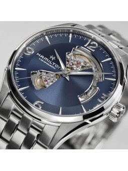 Montre Homme Hamilton JazzMaster Coeur Ouvert Auto - H32705141