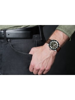 Montre Homme Rado Captain Cook Auto Cuir - R32505305
