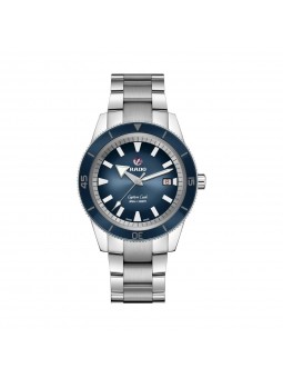Montre RADO Captain Cook XL Bleue Bracelet Acier - R32105208