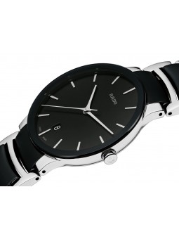 Montre Unisexe RADO Centrix Quartz Acier et Céramique Noire - R30934172