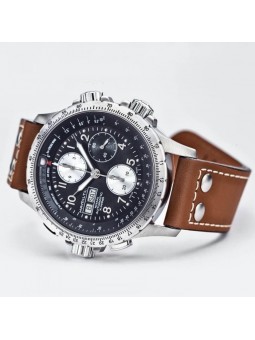  Hamilton Khaki Aviation X-Wind - Bracelet Cuir - H77616533