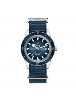 Montre RADO Captain Cook XL Bleue Bracelet Acier - R32105208