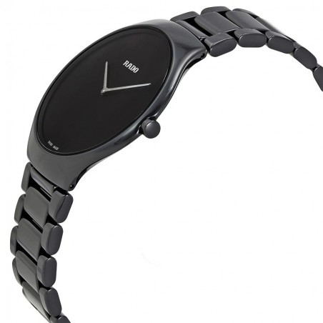 Montre Unisexe Montre Homme Rado True Thinline Céramique noire L - R27741182