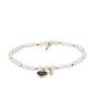 Bracelet Femme Fossil JA6922710 - Collection Wellness  Vintage  motifS style Tendance avec semi-pré cieux et acier