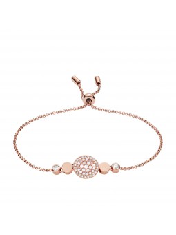 Bracelet Femme FOSSIL JF02905791 - Collection MOP VINTAGE GLITZ style Tendance avec acier et nacre