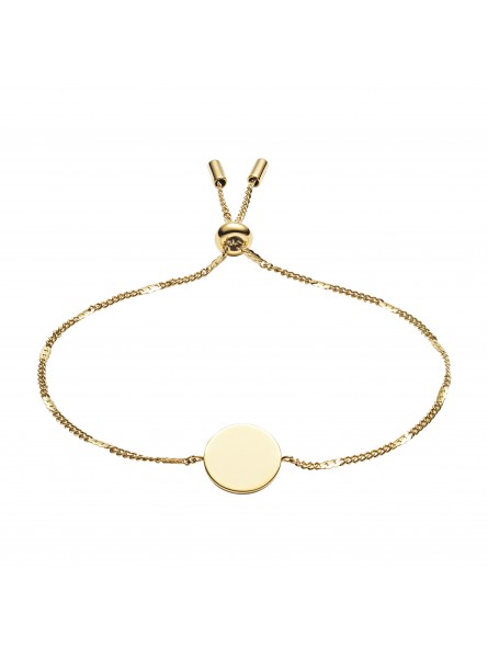 Bracelet Femme Fossil JF03020710 - Collection Engravable Vintage Iconic style Tendance avec acier et