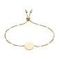 Bracelet Femme Fossil JF03020710 - Collection Engravable Vintage Iconic style Tendance avec acier et