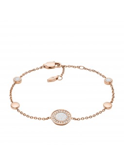 Bracelet Femme FOSSIL JF03264791 - Collection HOLIDAY GLITZ CLASSICS style Tendance avec acier et