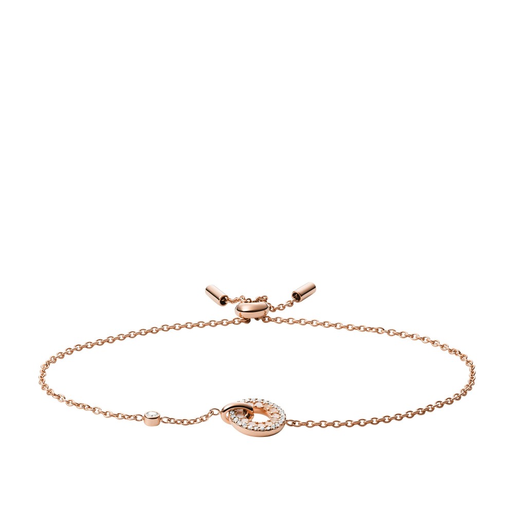 Bracelet Femme FOSSIL JF03542791 - Collection LINKS CLASSICS style Tendance avec acier et nacre