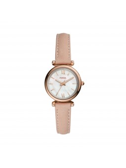 Montre Femme FOSSIL ES4699 - Collection CLASSICS CARLIE MINI style Mode avec cuir et acier - Mouvement Quartz