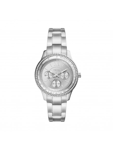 Montre Femme FOSSIL ES5108 - Collection STELLA Montre STELLA Montre style Mode avec acier - Mouvement Quartz - Multifonction