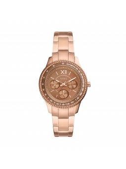 Montre Femme FOSSIL ES5109 - Collection STELLA Montre STELLA Montre style Mode avec acier - Mouvement Quartz - Multifonction