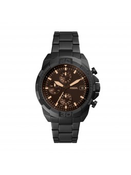 Montre Homme FOSSIL FS5851 - Collection BRONSON 44MM BRONSON style Tendance avec acier - Mouvement Quartz - Chronographe