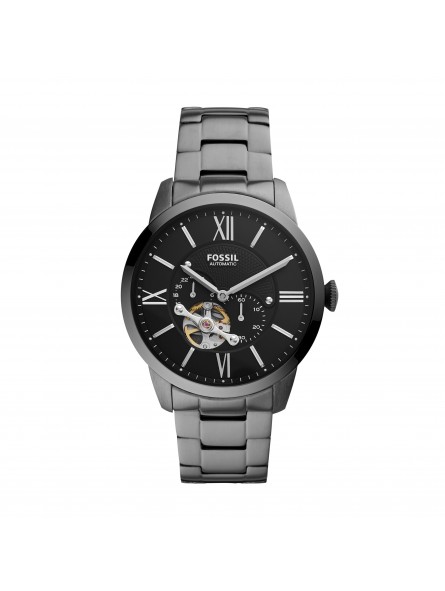 Montre Homme Fossil ME3172 - Collection CLASSICS TOWNSMAN AUTO style Mode avec acier - Mouvement Automatique
