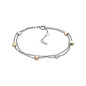 Bracelet Femme Fossil JF02854998 - Collection Galentine Vintage  motifS style Tendance avec acier et verre