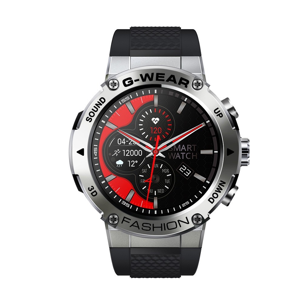 Montre Homme Smarty SW036B - Collection Bootcamp - Bracelet Silicone noir