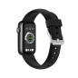 Montre Homme Smarty SW032A - Collection Allure - Bracelet Silicone et maille milanaise noir Montre Homme Smarty SW032A - Collection Allure - Bracelet Silicone et maille milanaise noir