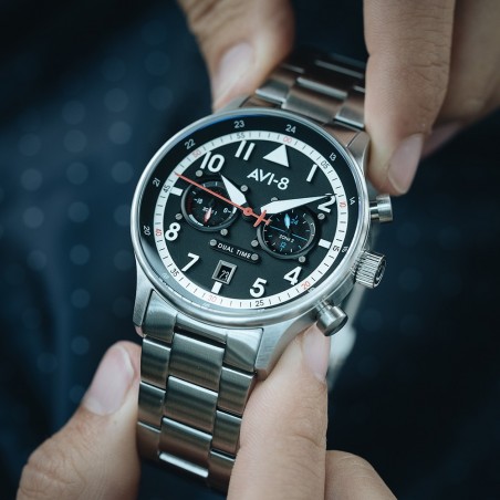 Montre Homme AVI-8 AV-4088-11 Hawker Hurricane - Mouvement Quartz Japonais
