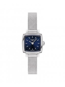 Montre Femme T0581091104100 Tissot Lovely Square - Cadran Carré, Bleu