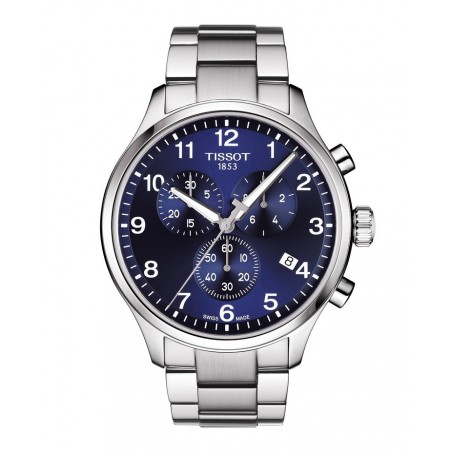 Montre Homme T1166171104701 Tissot Chrono XL Classic - Cadran Ronde, Bleu