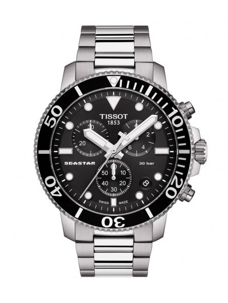 Montre Homme Tissot Seastar 1000 Chronographe - T1204171105100 Montre Homme Tissot Seastar 1000 Chronographe - T1204171105100
