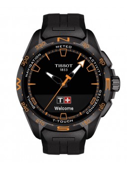 Montre Homme T1214204705104 Tissot T-Touch Connect Solar - Cadran Ronde, Noir