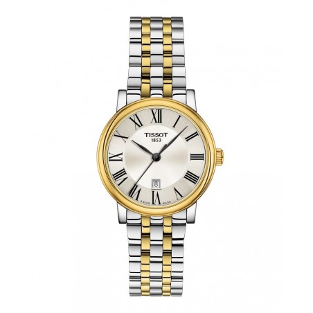 Montre Femme T1222102203300 Tissot Carson Premium Lady - Cadran Ronde, Argent