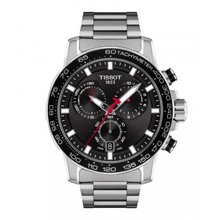 Montre Homme T1256171105100 TISSOT SUPERSPORT CHRONO - Cadran Ronde, Noir